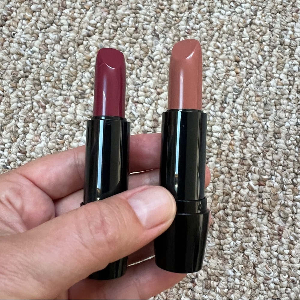 NEW Lancome color design lipstick set (126 & 378)